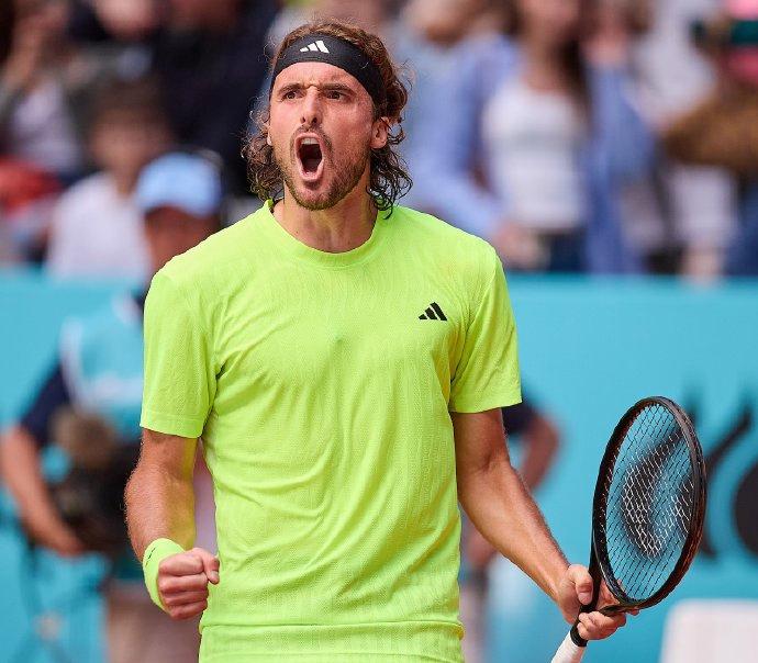 美网力克法网，西西帕斯状态火热